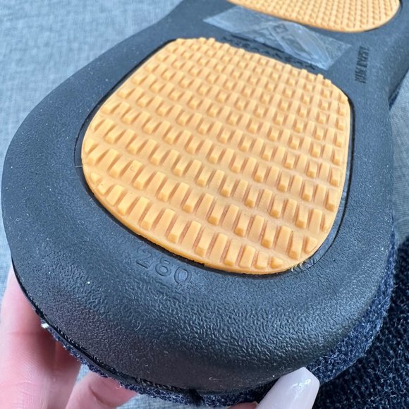 Mishansha Men Home Slippers Memory Foam Fleece Lined Winter House shoes Blue 10 - Picture 7 of 14